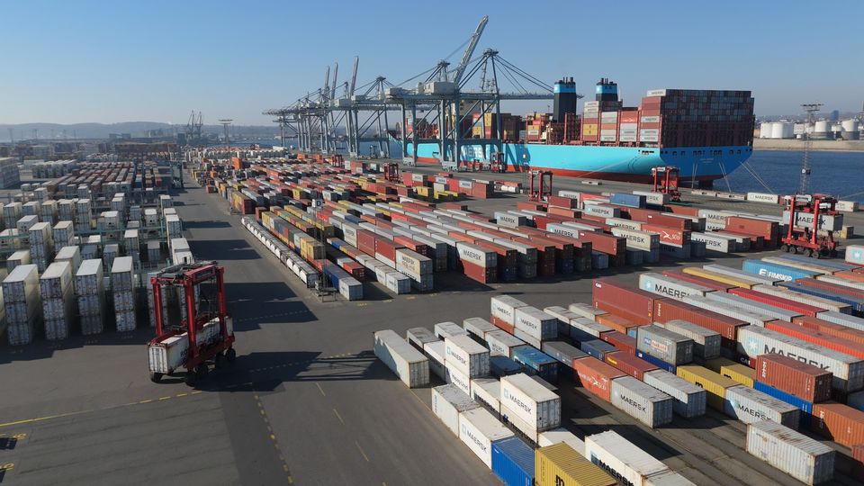 Danmarks største erhvervshavn: Leverer bedste kvartal nogensinde med ny containerrekord